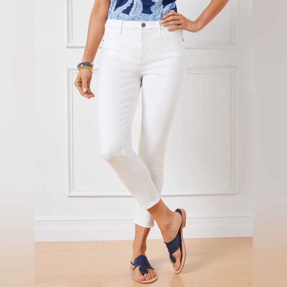 Talbots Jegging Cropped Jeans
